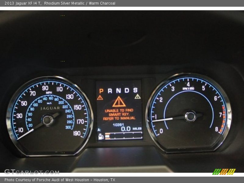 Rhodium Silver Metallic / Warm Charcoal 2013 Jaguar XF I4 T