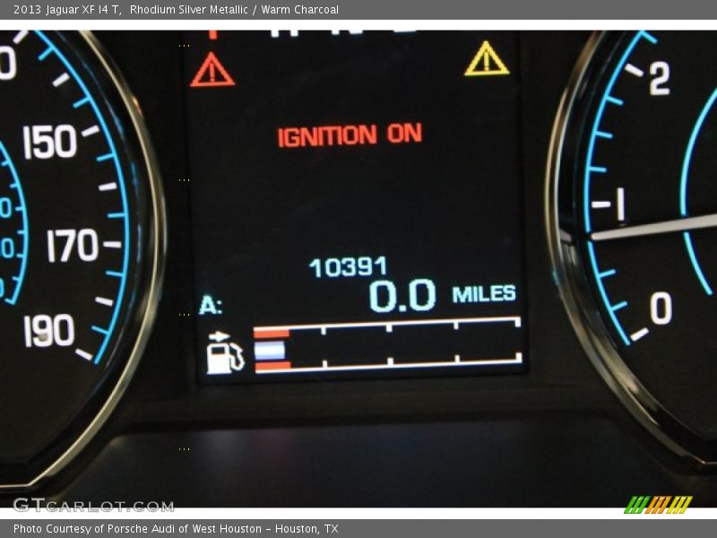 Rhodium Silver Metallic / Warm Charcoal 2013 Jaguar XF I4 T