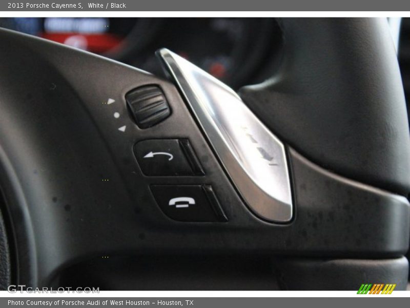 White / Black 2013 Porsche Cayenne S