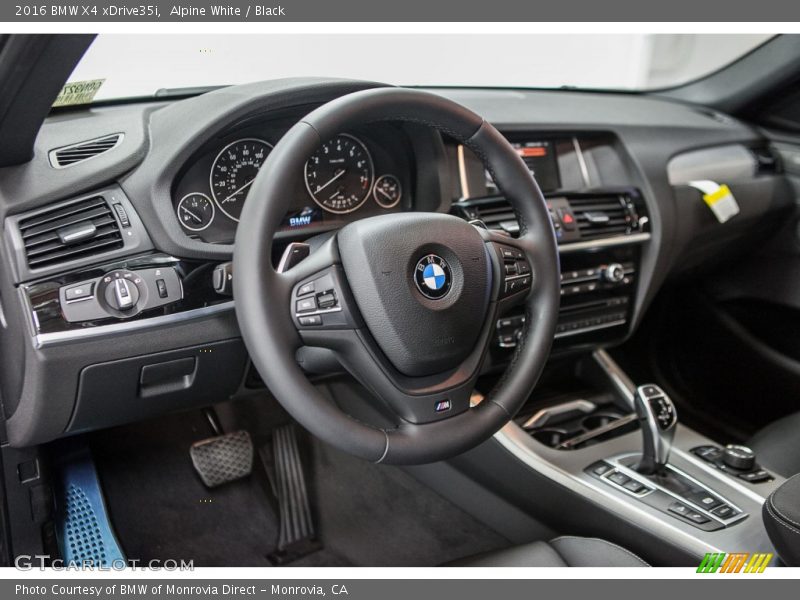 Black Interior - 2016 X4 xDrive35i 