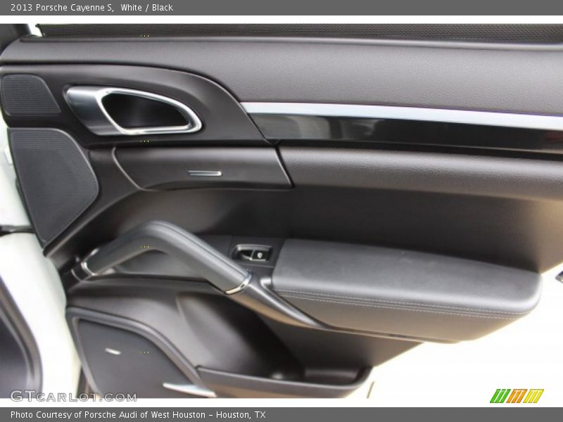 White / Black 2013 Porsche Cayenne S