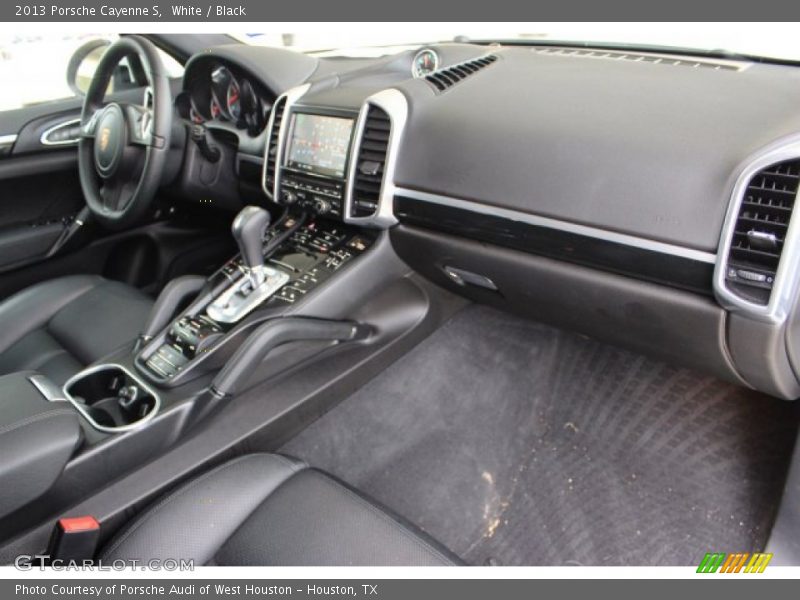 White / Black 2013 Porsche Cayenne S