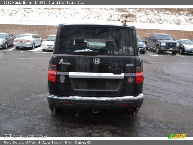 Crystal Black Pearl / Gray 2010 Honda Element EX 4WD