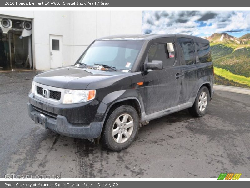 Crystal Black Pearl / Gray 2010 Honda Element EX 4WD