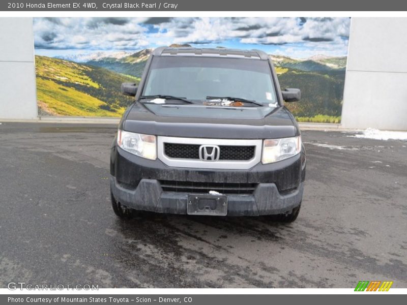 Crystal Black Pearl / Gray 2010 Honda Element EX 4WD