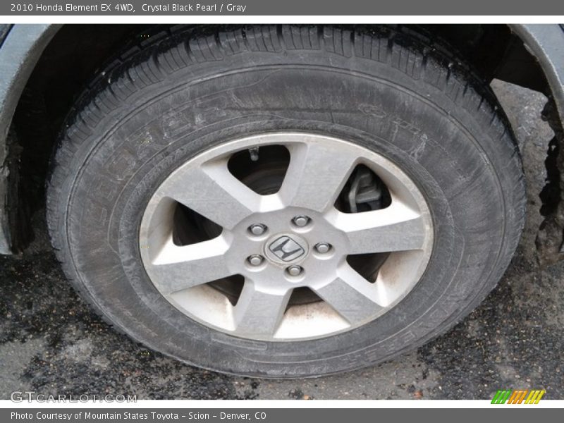 Crystal Black Pearl / Gray 2010 Honda Element EX 4WD