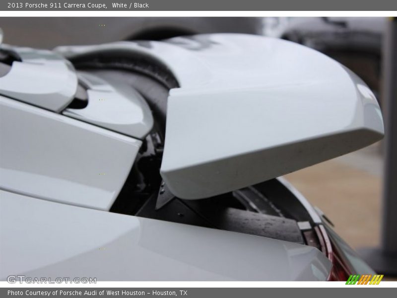 White / Black 2013 Porsche 911 Carrera Coupe