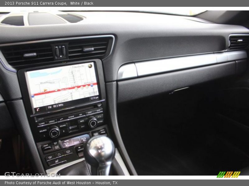 White / Black 2013 Porsche 911 Carrera Coupe