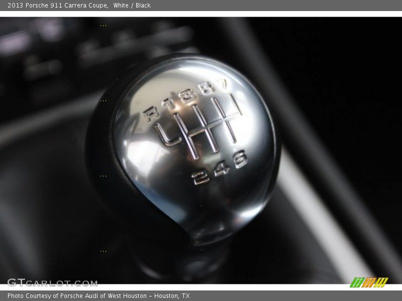 White / Black 2013 Porsche 911 Carrera Coupe