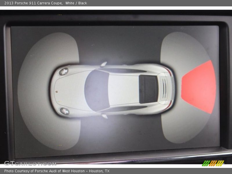 White / Black 2013 Porsche 911 Carrera Coupe