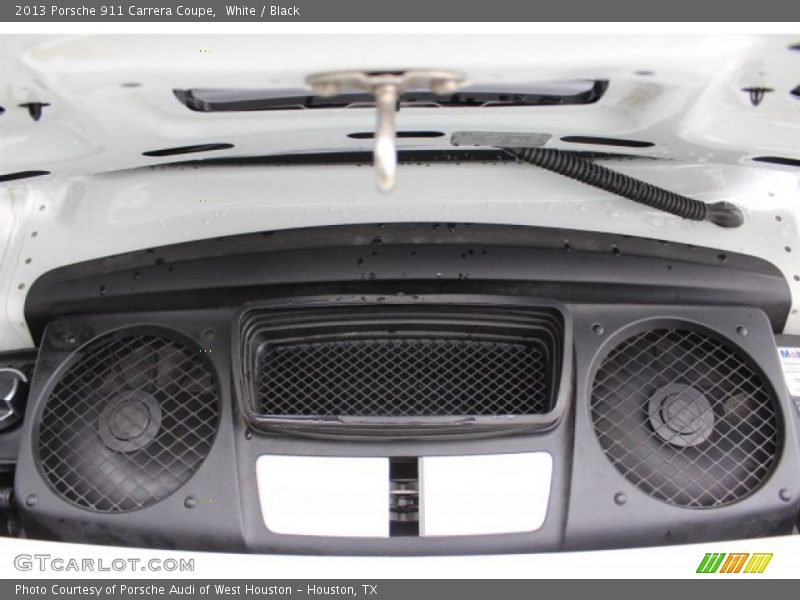 White / Black 2013 Porsche 911 Carrera Coupe