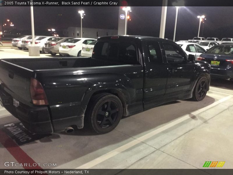 Black Sand Pearl / Graphite Gray 2005 Toyota Tacoma X-Runner