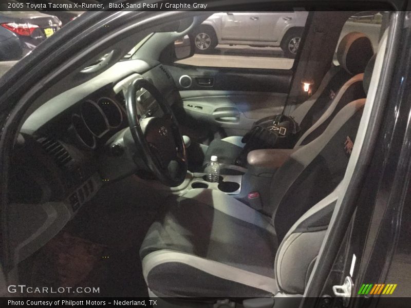 Black Sand Pearl / Graphite Gray 2005 Toyota Tacoma X-Runner