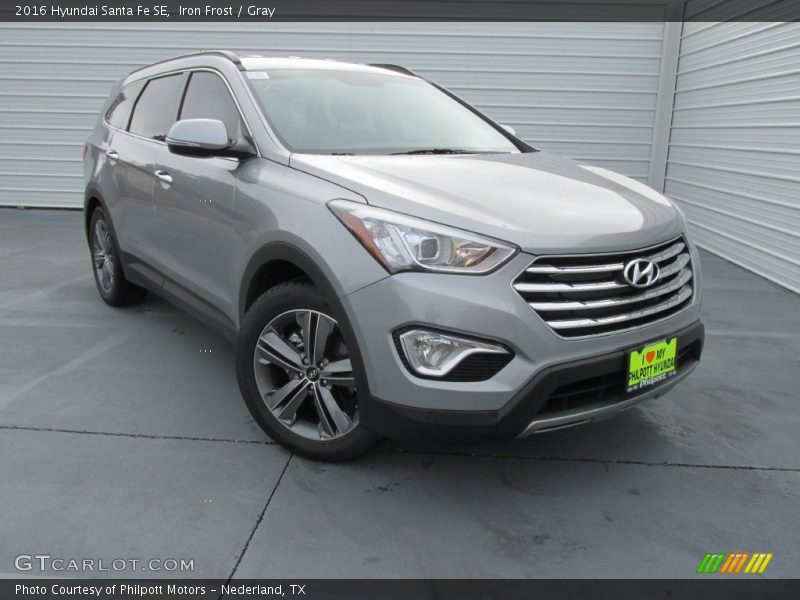 Iron Frost / Gray 2016 Hyundai Santa Fe SE