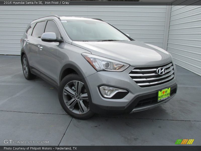 Iron Frost / Gray 2016 Hyundai Santa Fe SE