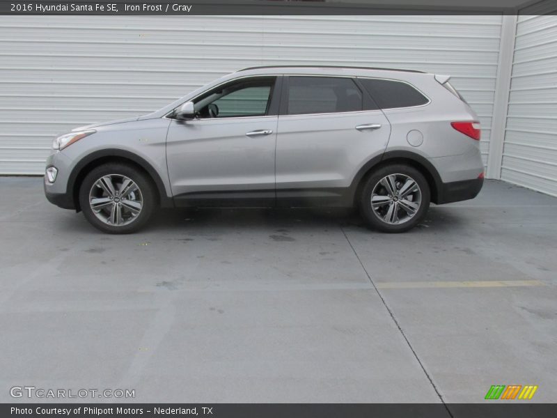 Iron Frost / Gray 2016 Hyundai Santa Fe SE