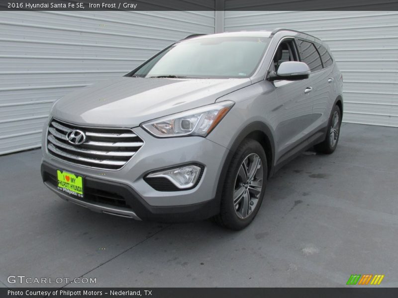 Iron Frost / Gray 2016 Hyundai Santa Fe SE