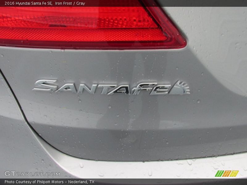 Iron Frost / Gray 2016 Hyundai Santa Fe SE