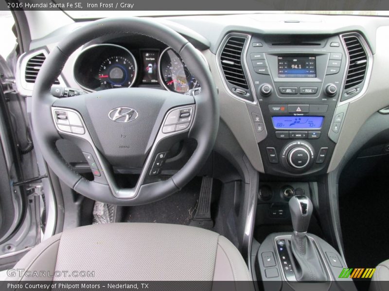 Iron Frost / Gray 2016 Hyundai Santa Fe SE