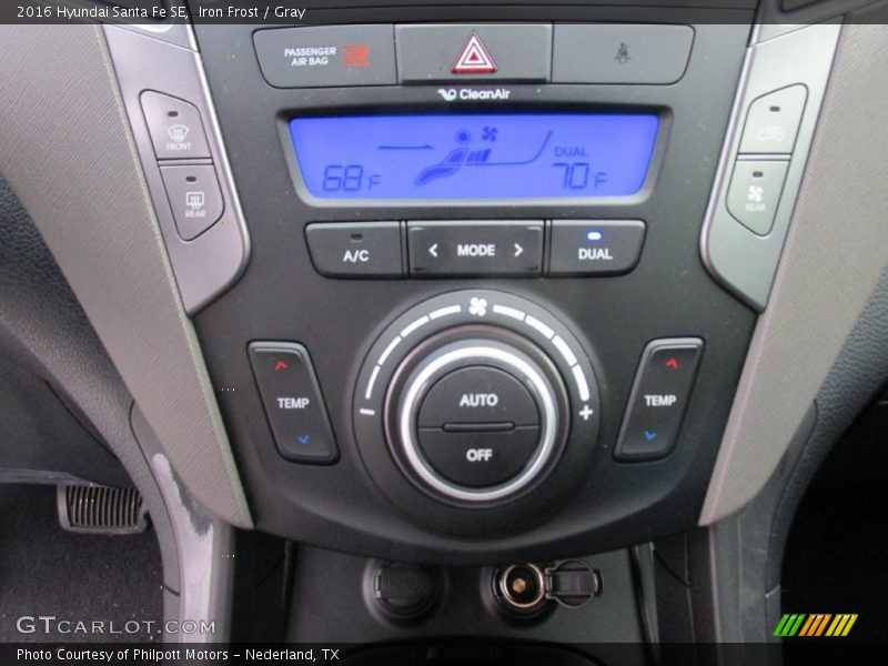 Iron Frost / Gray 2016 Hyundai Santa Fe SE