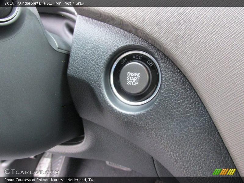 Iron Frost / Gray 2016 Hyundai Santa Fe SE