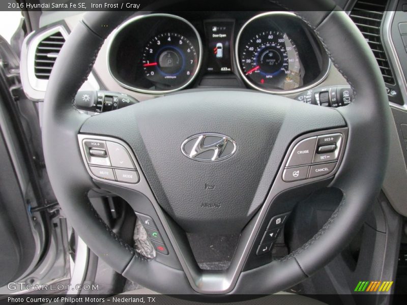 Iron Frost / Gray 2016 Hyundai Santa Fe SE