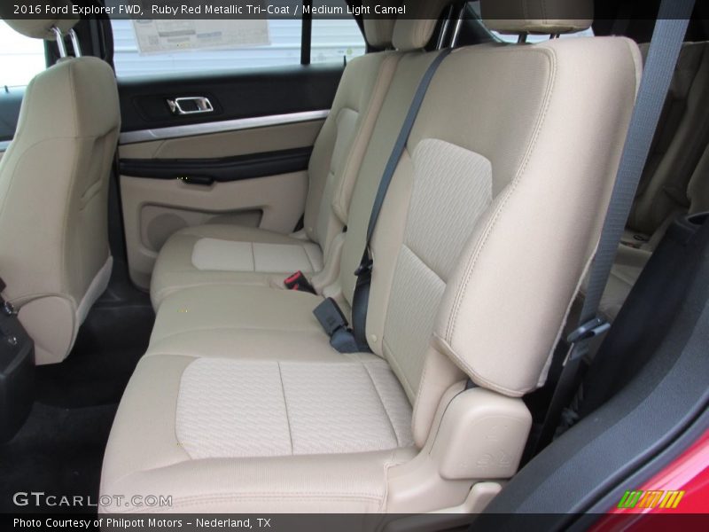 Rear Seat of 2016 Explorer FWD