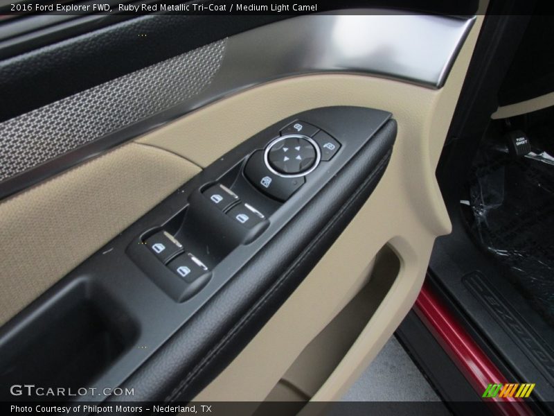 Controls of 2016 Explorer FWD