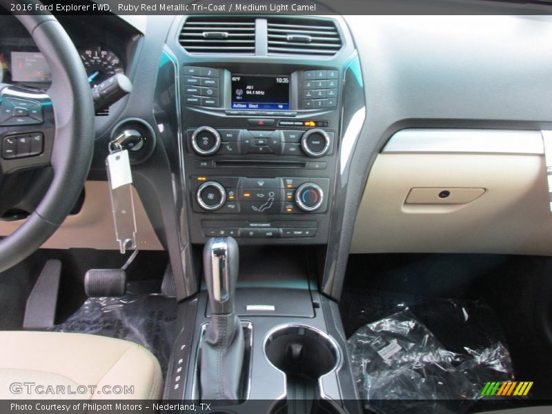 Controls of 2016 Explorer FWD