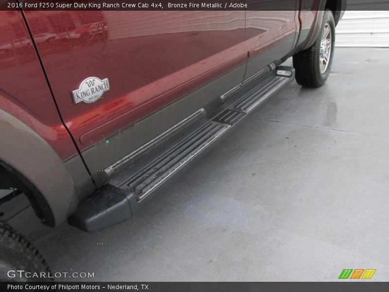 Bronze Fire Metallic / Adobe 2016 Ford F250 Super Duty King Ranch Crew Cab 4x4