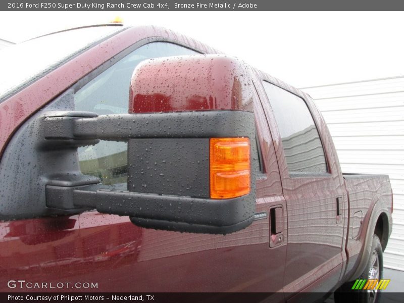 Bronze Fire Metallic / Adobe 2016 Ford F250 Super Duty King Ranch Crew Cab 4x4