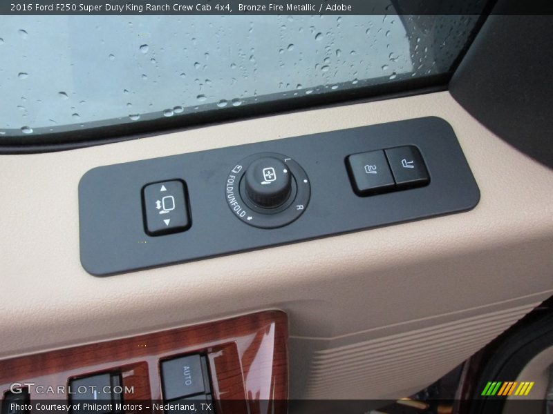 Controls of 2016 F250 Super Duty King Ranch Crew Cab 4x4
