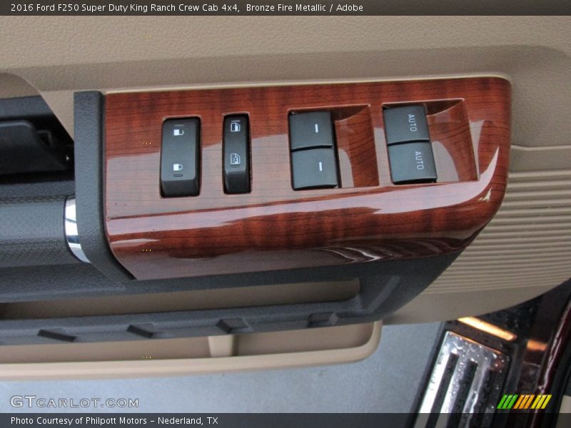 Controls of 2016 F250 Super Duty King Ranch Crew Cab 4x4