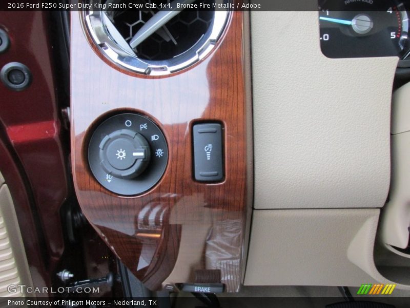 Controls of 2016 F250 Super Duty King Ranch Crew Cab 4x4