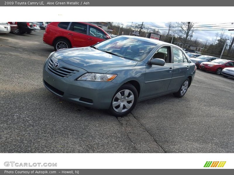 Aloe Green Metallic / Ash 2009 Toyota Camry LE