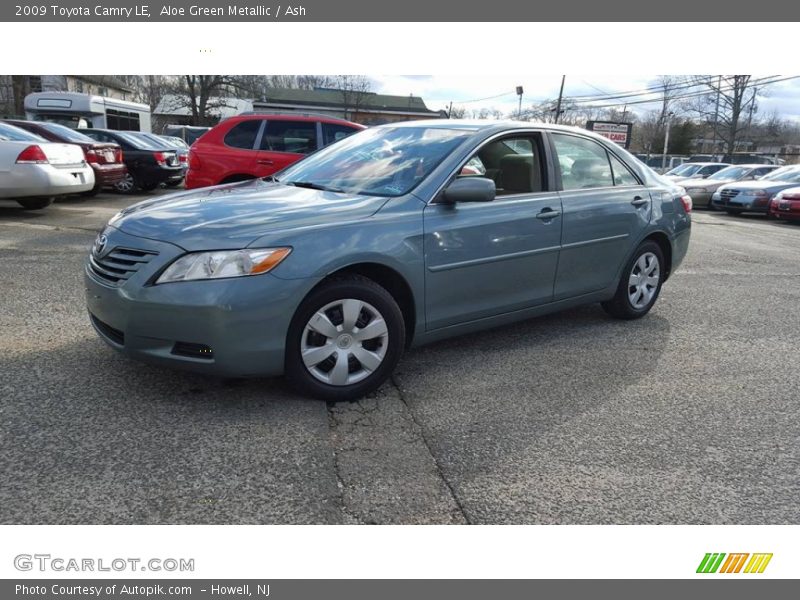 Aloe Green Metallic / Ash 2009 Toyota Camry LE