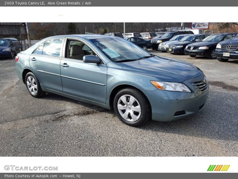Aloe Green Metallic / Ash 2009 Toyota Camry LE