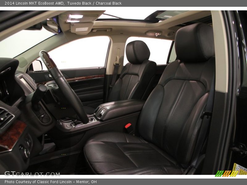 Front Seat of 2014 MKT EcoBoost AWD