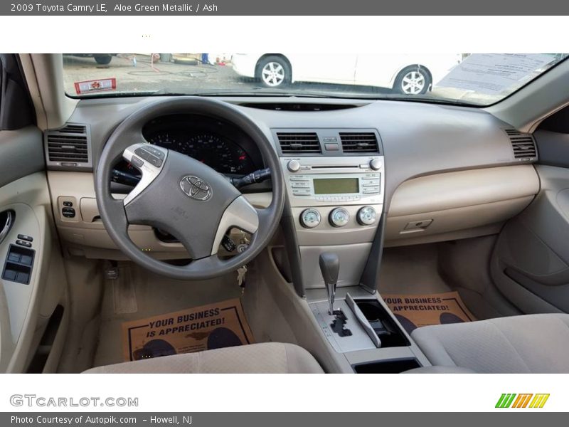 Aloe Green Metallic / Ash 2009 Toyota Camry LE