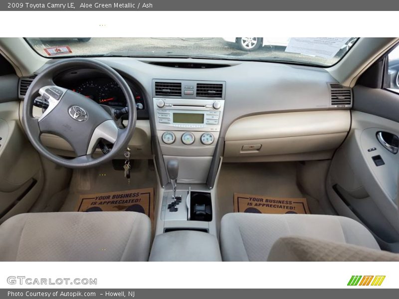 Aloe Green Metallic / Ash 2009 Toyota Camry LE