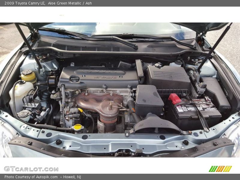 Aloe Green Metallic / Ash 2009 Toyota Camry LE