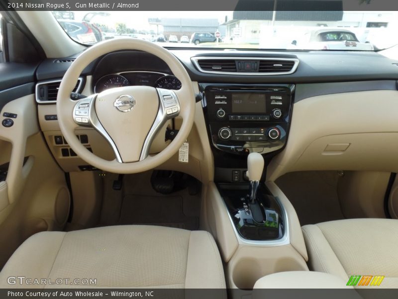 Gun Metallic / Almond 2014 Nissan Rogue S
