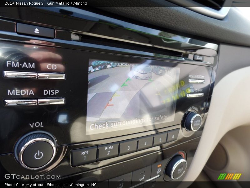 Gun Metallic / Almond 2014 Nissan Rogue S