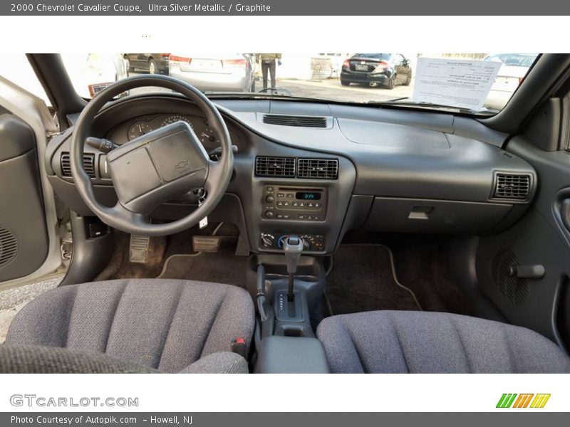  2000 Cavalier Coupe Graphite Interior