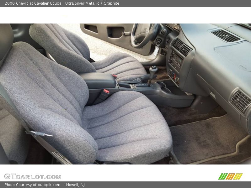 Ultra Silver Metallic / Graphite 2000 Chevrolet Cavalier Coupe