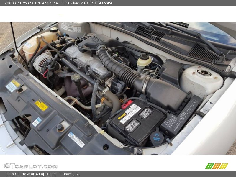 Ultra Silver Metallic / Graphite 2000 Chevrolet Cavalier Coupe