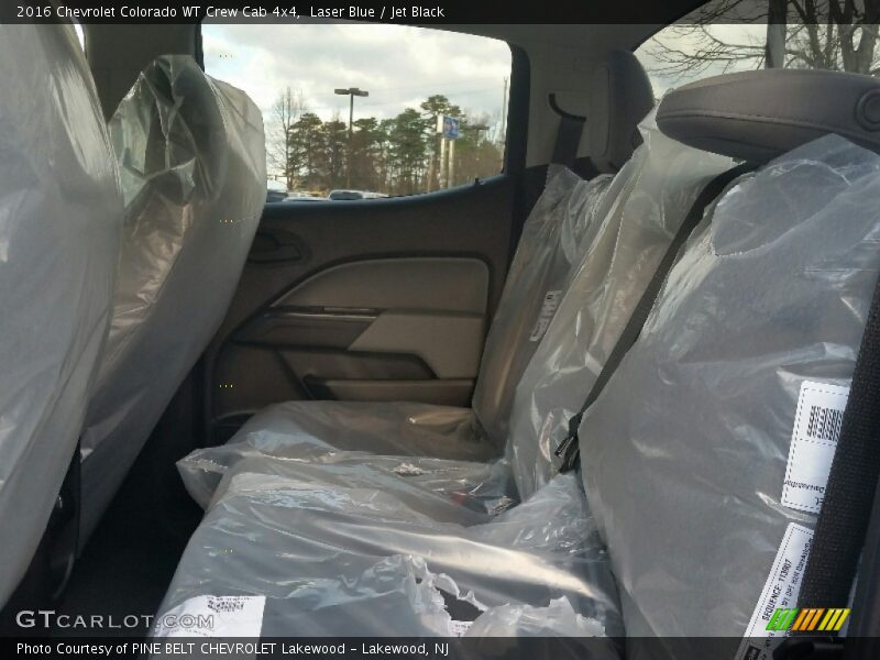 Laser Blue / Jet Black 2016 Chevrolet Colorado WT Crew Cab 4x4