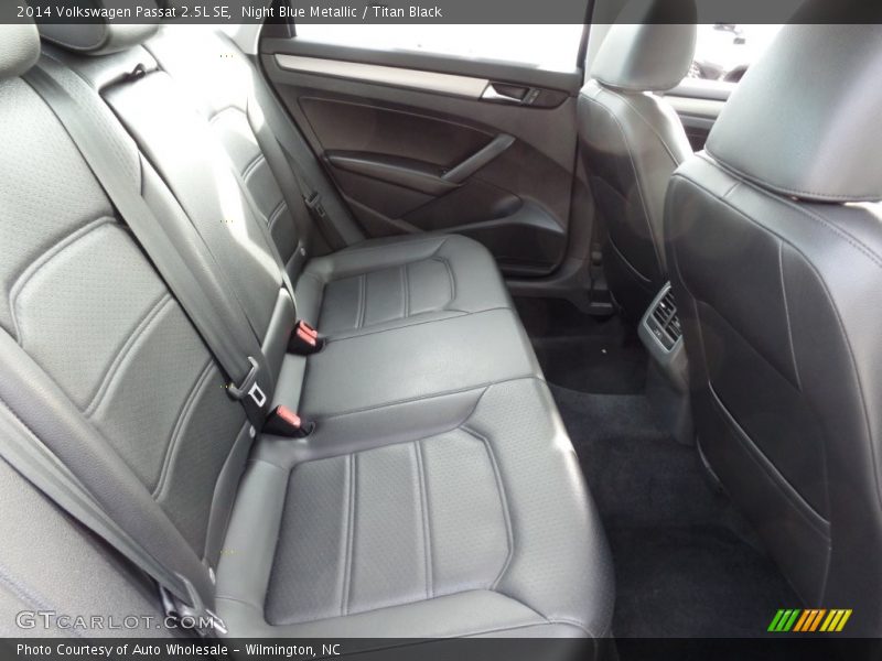 Night Blue Metallic / Titan Black 2014 Volkswagen Passat 2.5L SE
