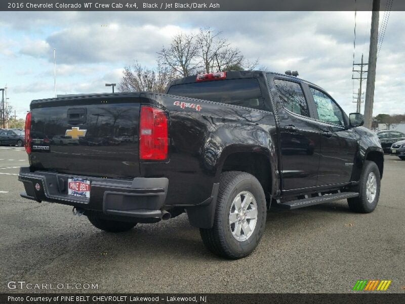 Black / Jet Black/Dark Ash 2016 Chevrolet Colorado WT Crew Cab 4x4