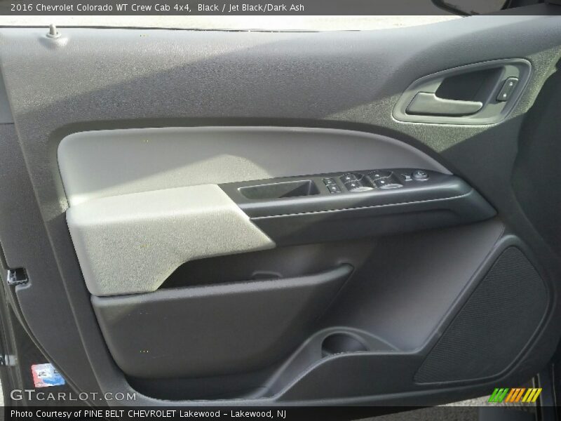 Black / Jet Black/Dark Ash 2016 Chevrolet Colorado WT Crew Cab 4x4